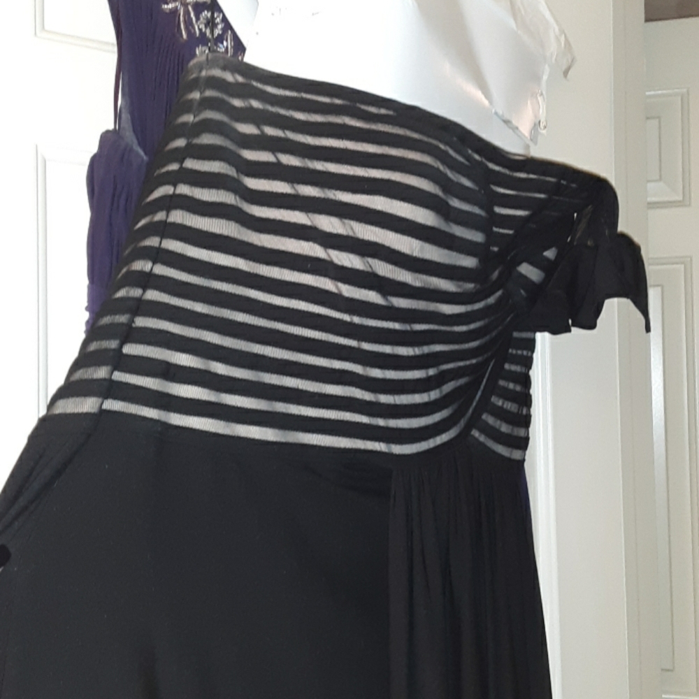 A striped dress